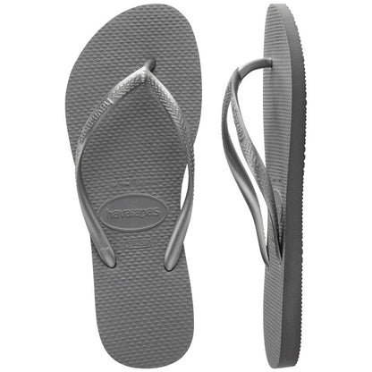 כפכפי הוואינס SLIME FLIP FLOP ילדות - אפור