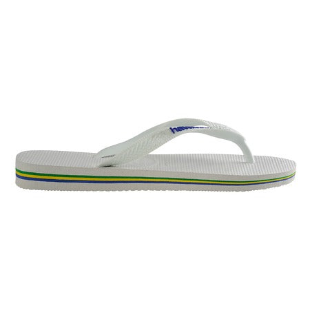 כפכפי הוואינס SLIM FLIP FLOP גברים - לבן / ברזיל