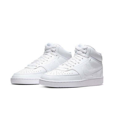 נעלי סניקרס NIKECOURT VISION MID נשים - לבן