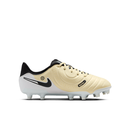 נעלי כדורגל JR. TIEMPO LEGEND 10 ACADEMY ילדים - בז' / לבן