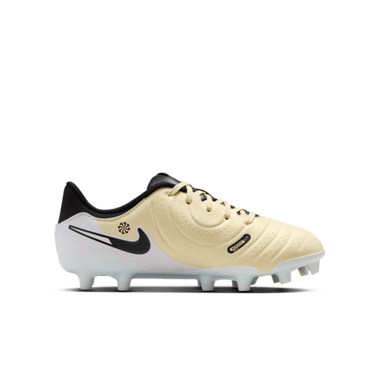 נעלי כדורגל JR. TIEMPO LEGEND 10 ACADEMY ילדים - בז' / לבן