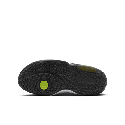 נעלי כדורסל AIR ZOOM CROSSOVER 2 ילדים - שחור / אפור / ירוק