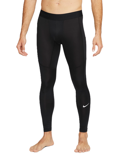 טייץ ספורט ארוך גברים - שחור