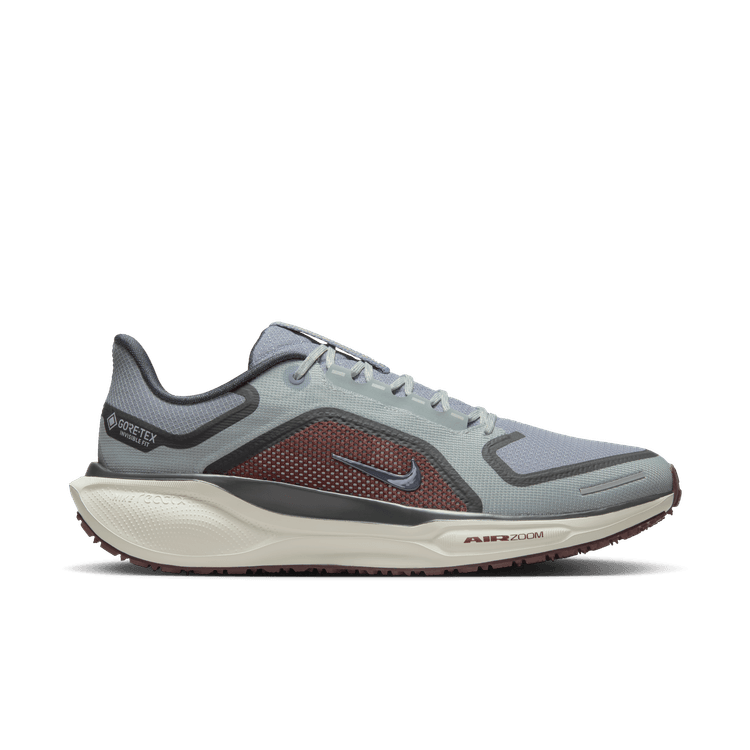 נעלי ריצה מקצועיות Pegasus 41 GORE-TEX גברים - אפור / בורדו