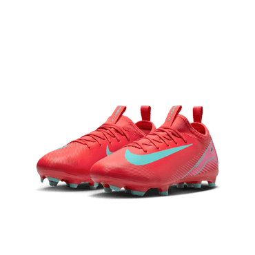 נעלי כדורגל Jr. Mercurial Vapor 16 Academy ילדים - אדום / תכלת