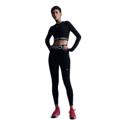 טייץ אימון ארוך נשים - שחור