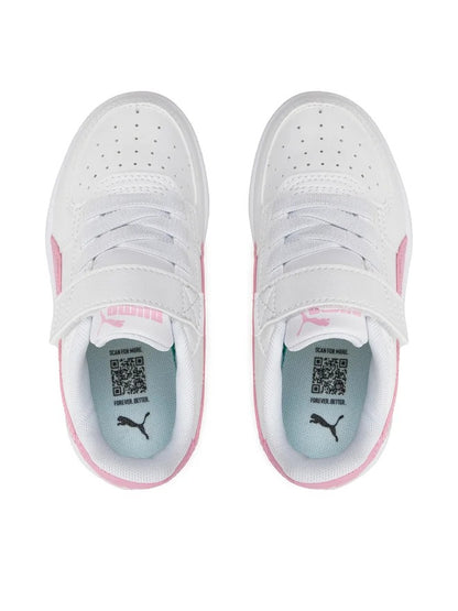 נעלי סניקרס PUMA CAVEN 2.0 ילדות - לבן / ורוד