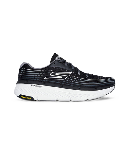 נעלי ספורט MAX CUSHIONING PREMIER 2.0 גברים - שחור / לבן