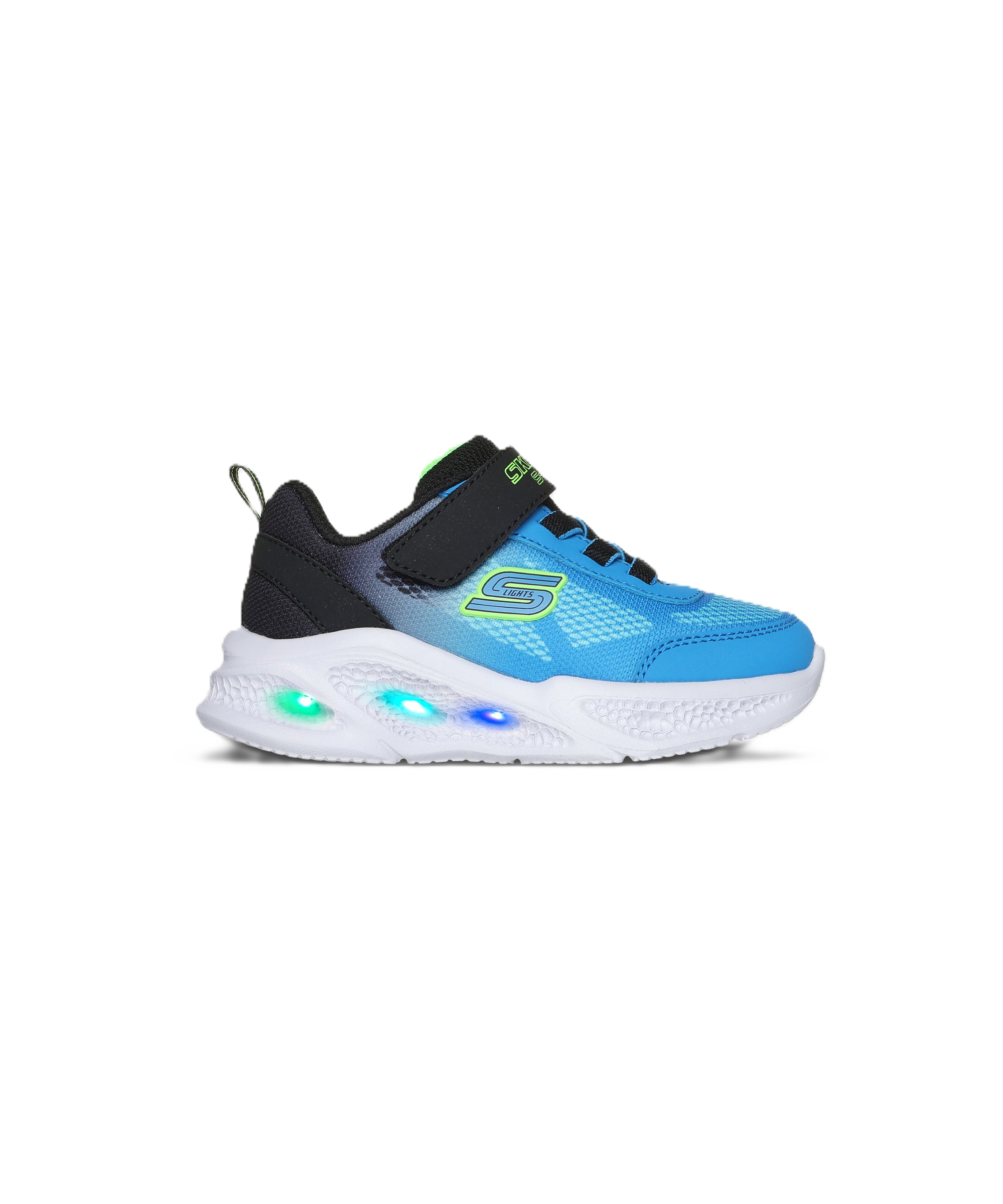 נעלי אורות SKECHERS METEOR-LIGHTS תינוקות בנים - כחול / שחור