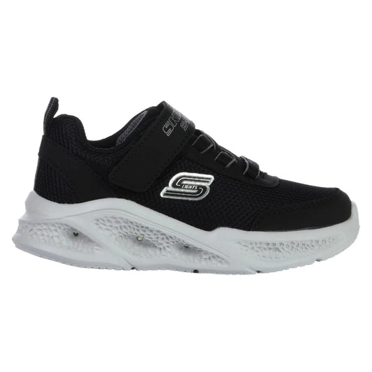 נעלי אורות SKECHERS METEOR LIGHTS תינוקות בנות - שחור / אפור