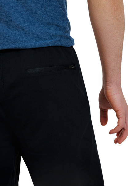 מכנסי אופנה קצרים גברים - שחור