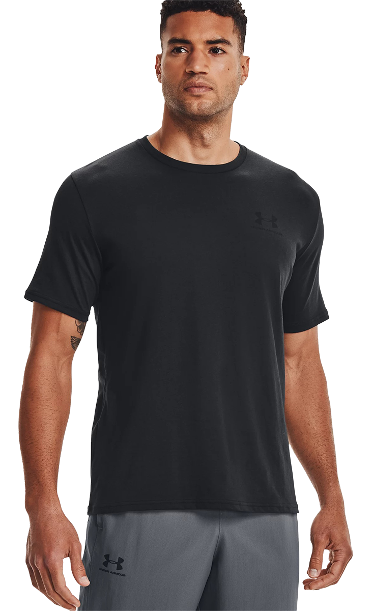 חולצה קצרה גברים - שחור