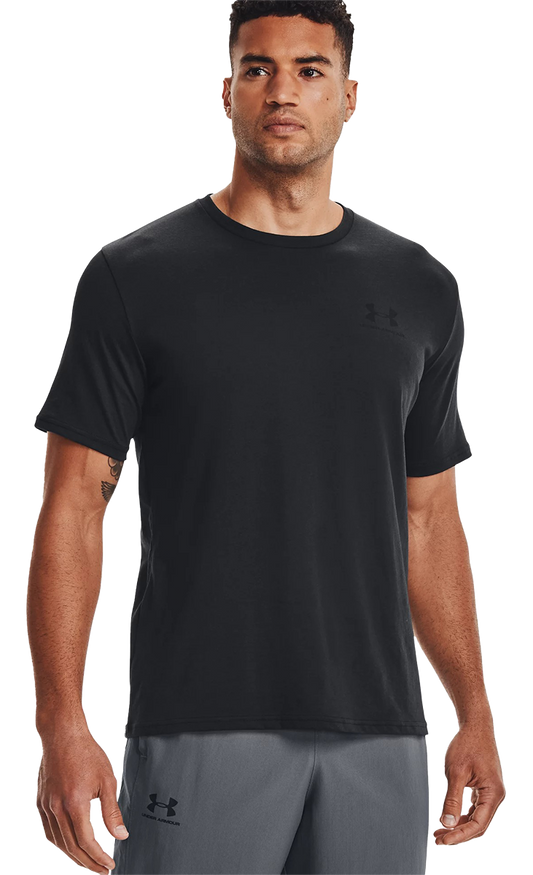 חולצה קצרה גברים - שחור