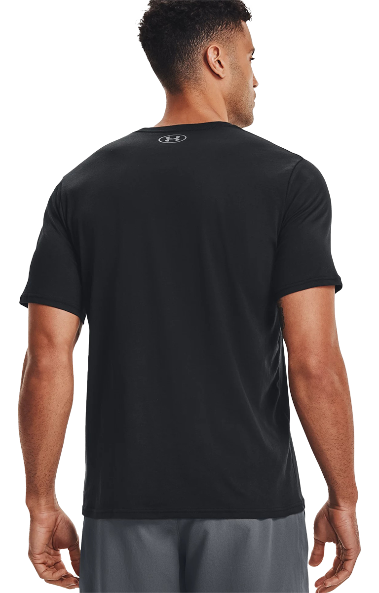 חולצה קצרה גברים - שחור