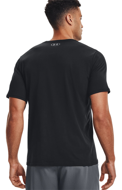 חולצה קצרה גברים - שחור