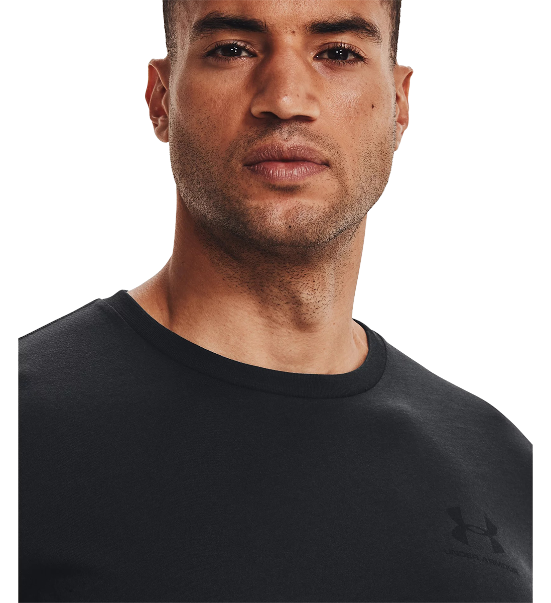 חולצה קצרה גברים - שחור