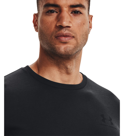 חולצה קצרה גברים - שחור