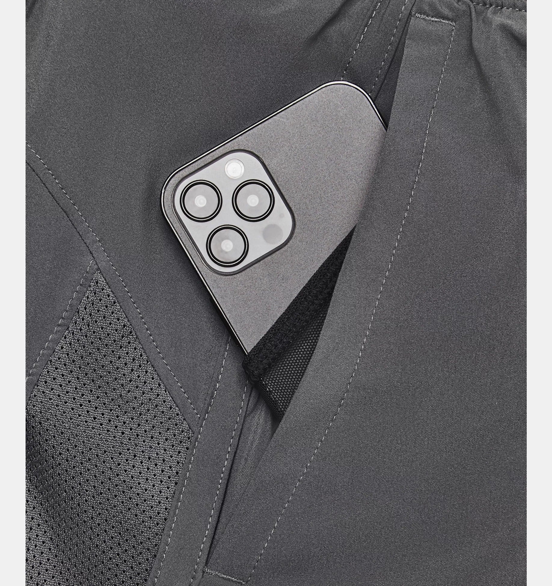 מכנסי אימון קצרים גברים - אפור