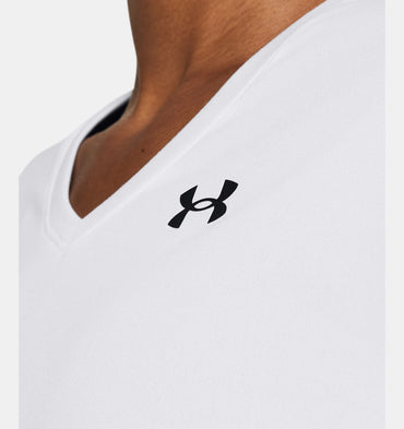 חולצת אימון קצרה נשים - לבן